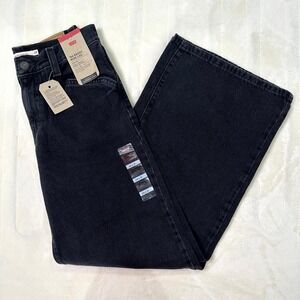 Levi's '94 Baggy Wide Leg Jeans 24 x 31 • NWT • Black Denim • Mid Rise